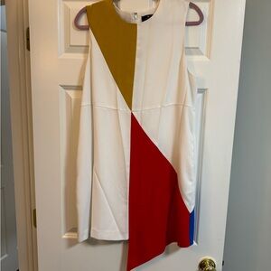 Lisa Perry x Barneys New York Colorblock Shift Dress – Size 10